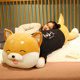 Shiba Inu Doll Dog Plush Toy Large Doll Doll Cute Pile Sleeping Bed Super Soft Gift for Boys and Girls