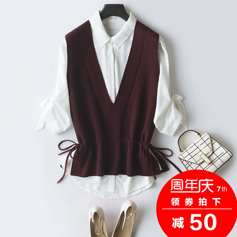 Débardeur hiver femme en Laine - Ref 3176017 Image 1