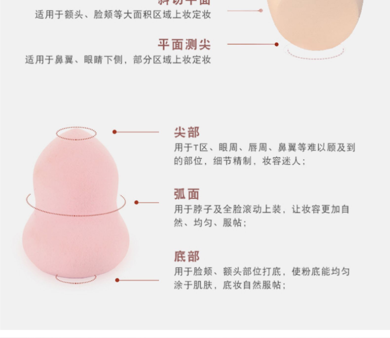 美妆蛋 葫芦气垫粉扑 送收纳盒架子 图7