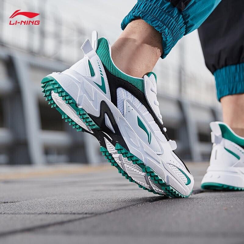 Li Ning running shoes men's shoes 2022 new summer ultra-light mesh breathable old shoes shoes men's casual sports shoes