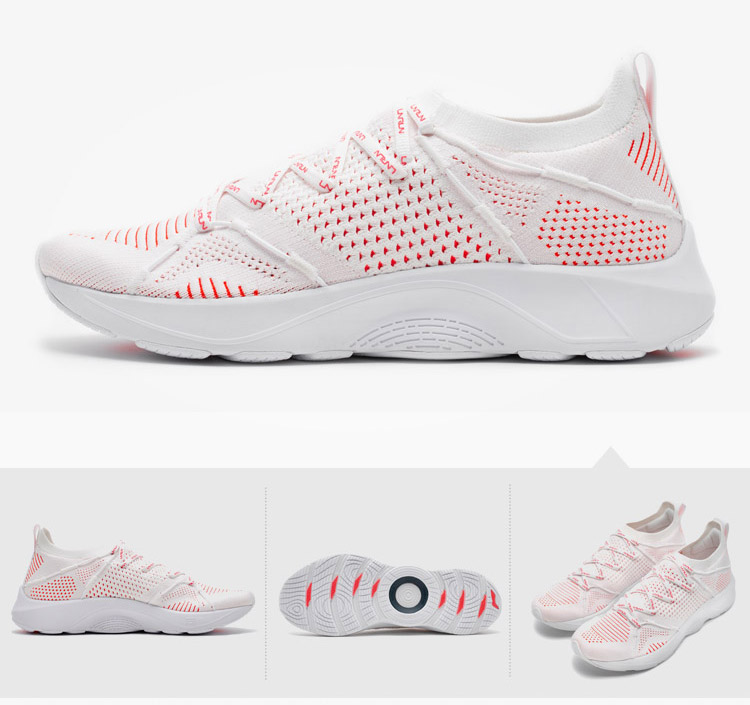 Giày chạy bộ nam Li Ning 2019 xuân hè mới lưới thoáng khí hấp thụ sốc giày chạy giày thể thao nam ARHN103 - Giày chạy bộ giày đi bộ nam
