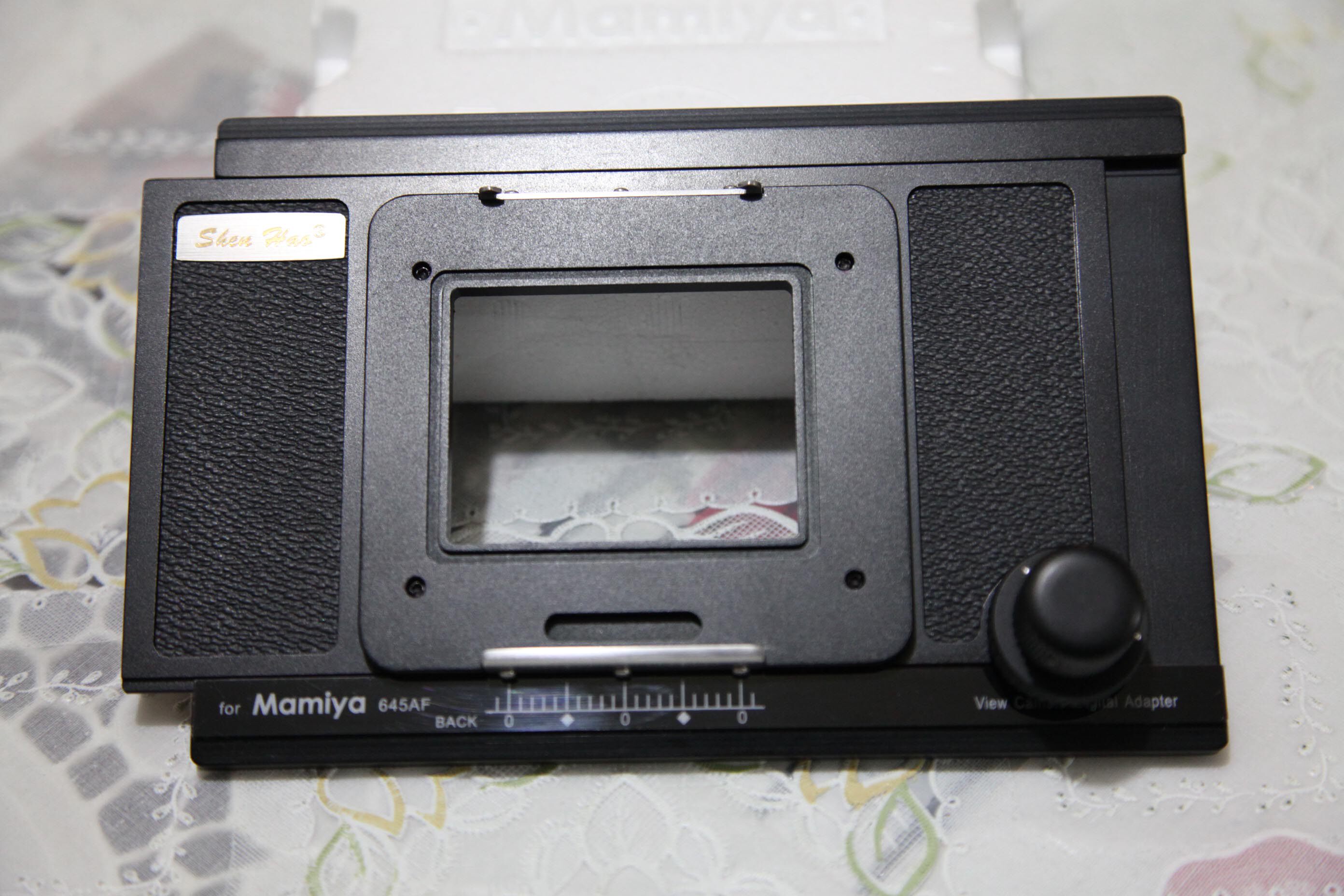 Shenhao production] Medium format digital sliding adapter plate