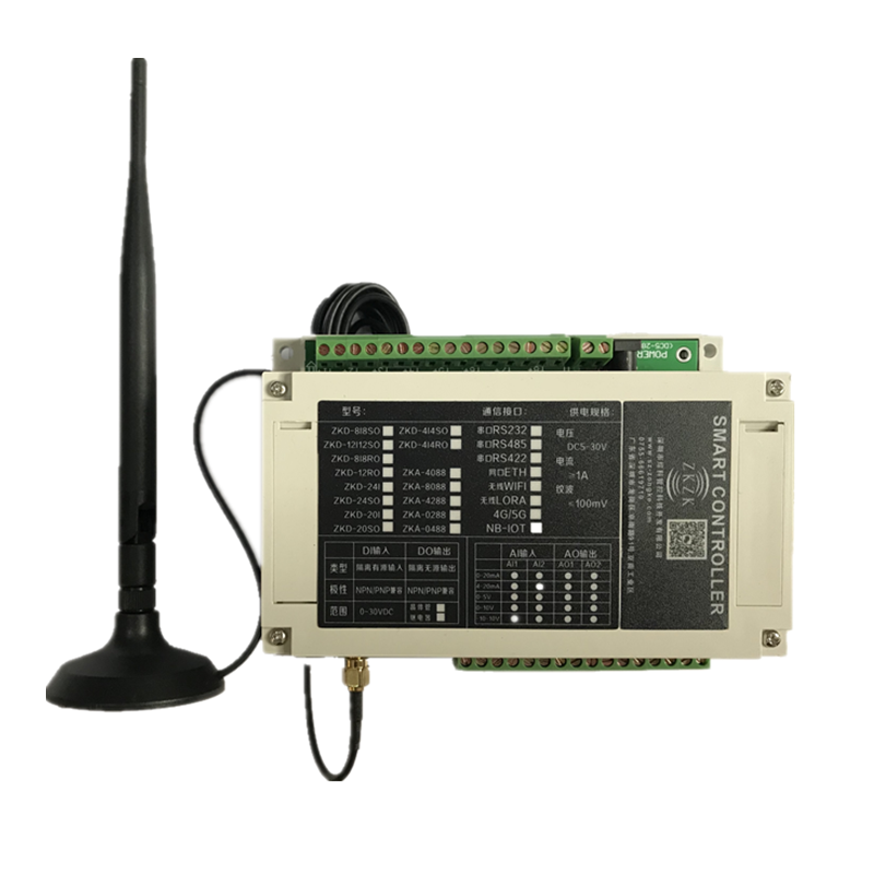 Wireless WIFI relay remote control IO switch wireless acquisition control PLC input and output module