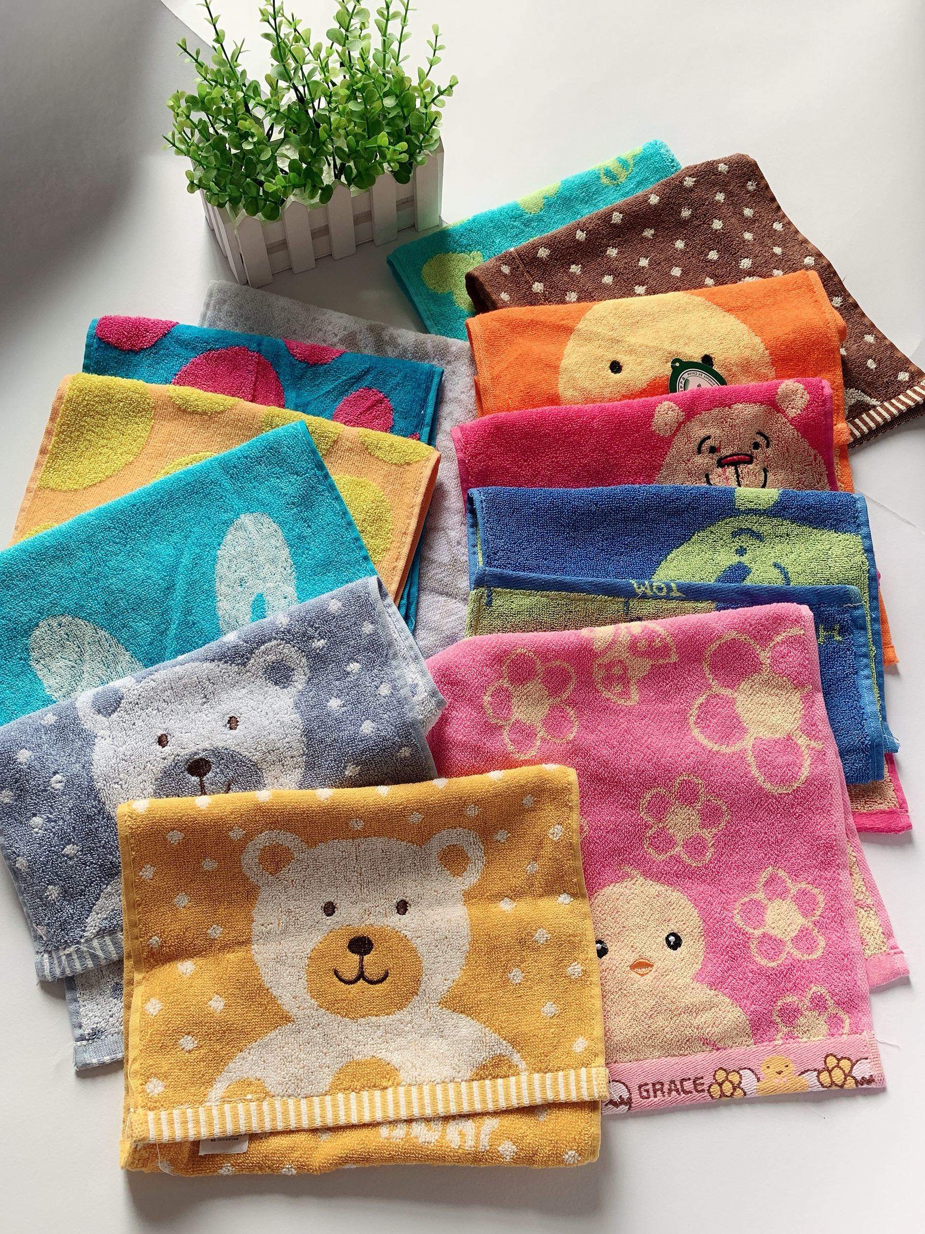 Clean and elegant children towels 10 combined 38 yuan with imperfections handling not affecting use