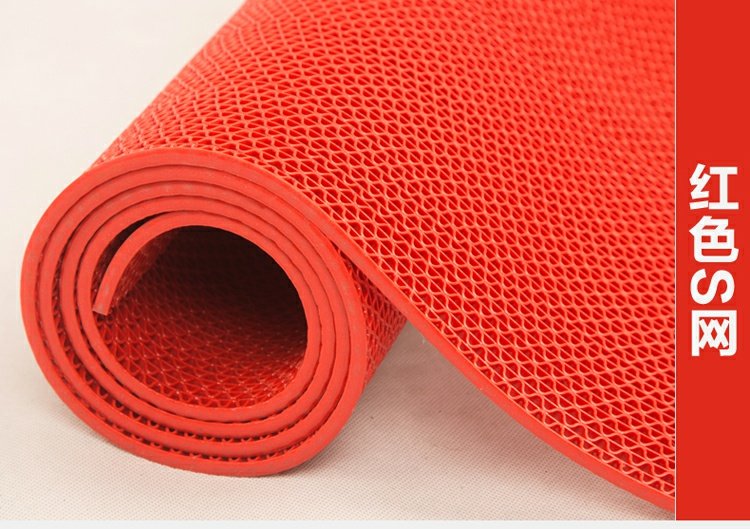 Phòng tắm mat nhà vệ sinh phòng tắm PVC rỗng mat hồ bơi nước nhựa mat lưới chân mat thảm lót cầu thang