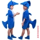 Trang phục động vật biển Cá ngừ Cá kiếm Hiển thị trang phục Trẻ em Cá ngừ dưới nước Trang phục khiêu vũ - Trang phục