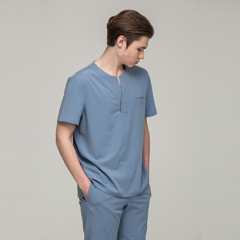 Wind-like surgical clothes hand-washing clothes beauty salon plastic surgery hospital men and women work clothes two-piece suit nurse clothes