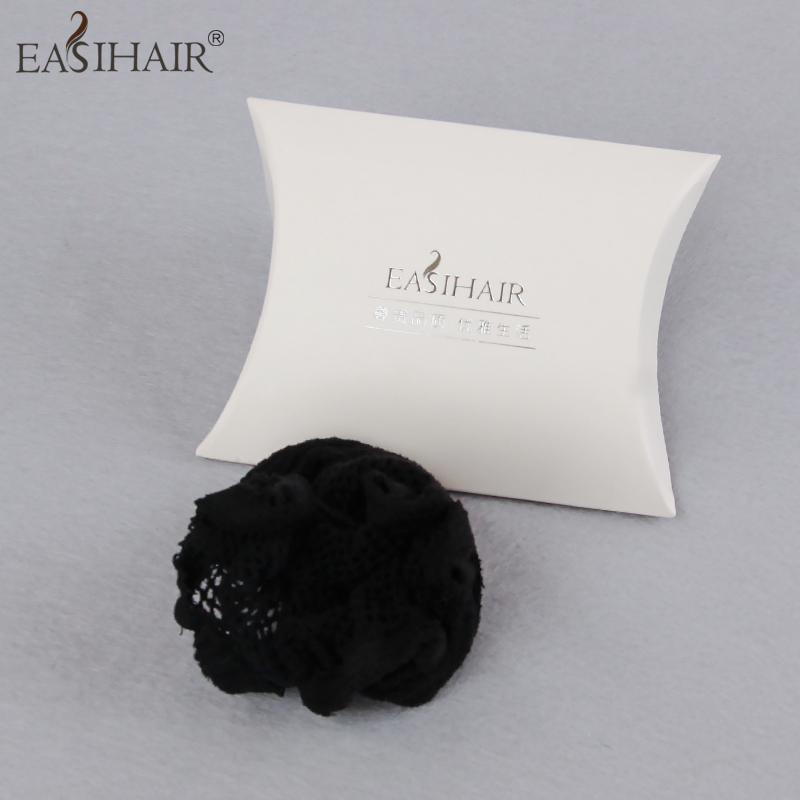 EASIHAIR wig elastic hair net Two-end fake hair Invisible wig net pocket medium long hair net Short hair net set