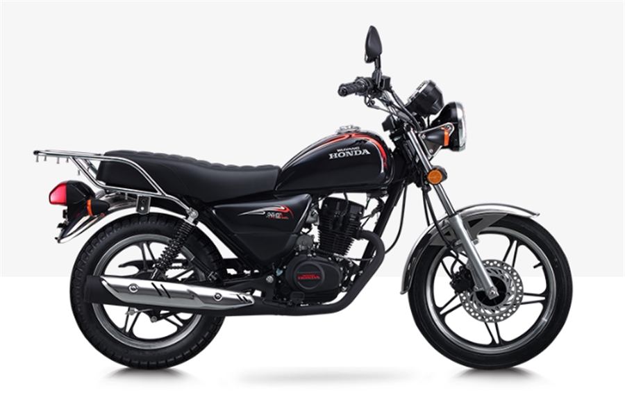 Lingyu WH125 Little Prince locomotive straddles EFI National IV front disc and rear drum hot-selling delivery travel board wheel