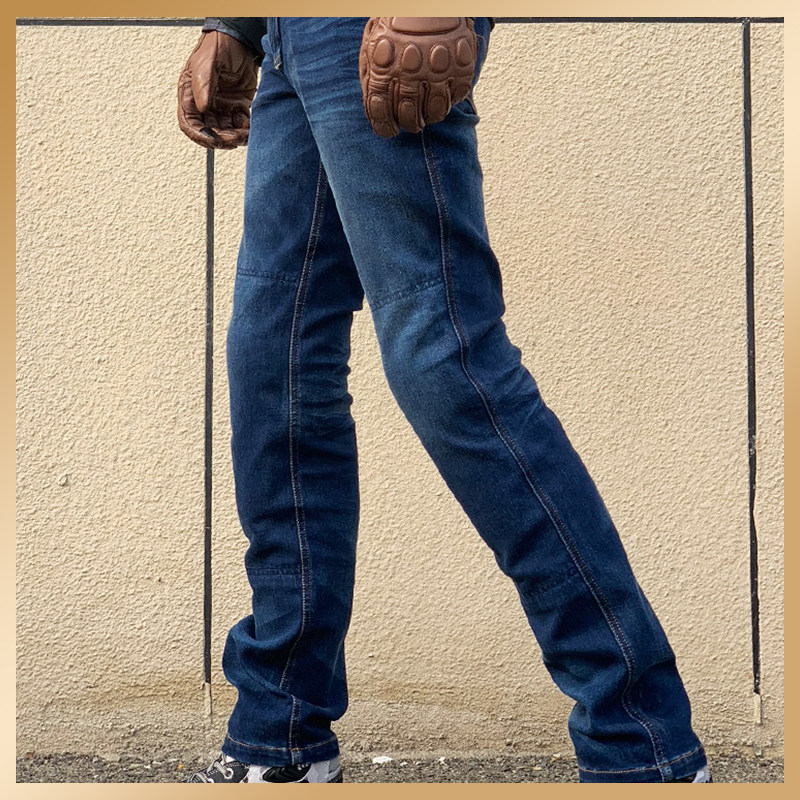 Belgian RICHA motorcycle cycling pants men's and women's autumn and winter riding jeans stretch slim fit anti-fall motorcycle pants