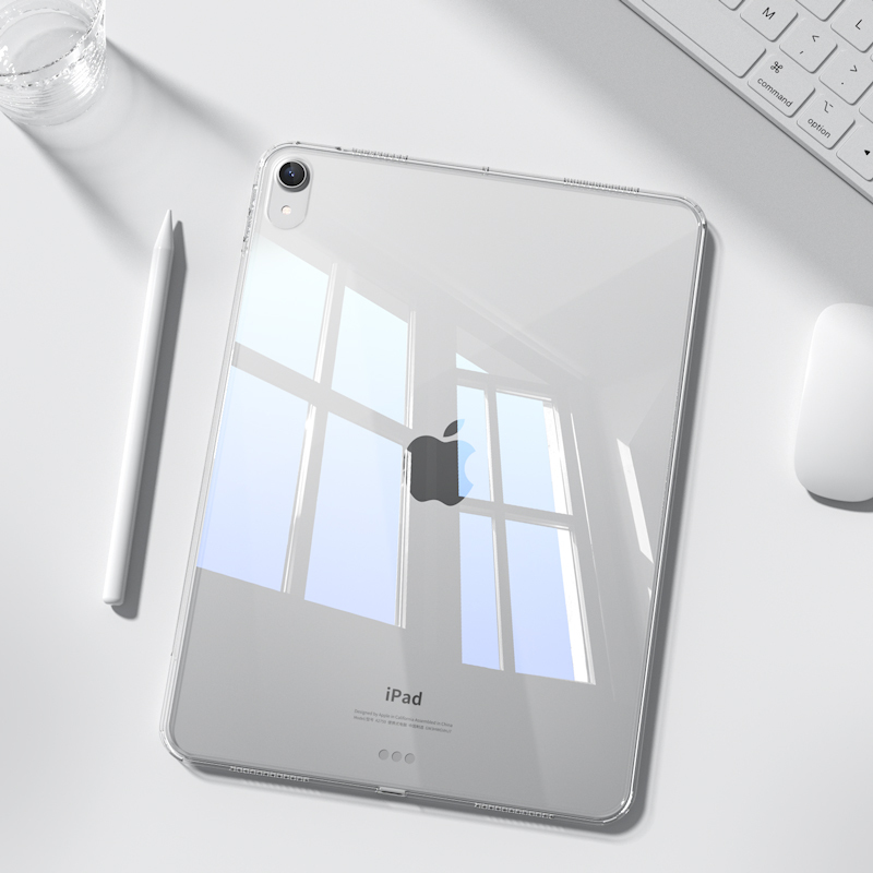 Coverless Single-Shell iPad Air 5 Protective Case Air 2 Transparent 2024 Pro 11 Case 4 Ultra-Thin 9 Suitable for Apple 10 Tablet 7 Lightweight 8 Anti-Drop Bendable Mini 6 Half-Cover 2022 Acrylic 2018 Back Cover