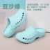 Surgical shoes women's non-slip Baotou hospital doctors and nurses operating room special slippers monitoring room men's soft-soled hole-in-the-wall shoes 