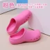 Surgical shoes women's non-slip Baotou hospital doctors and nurses operating room special slippers monitoring room men's soft-soled hole-in-the-wall shoes 