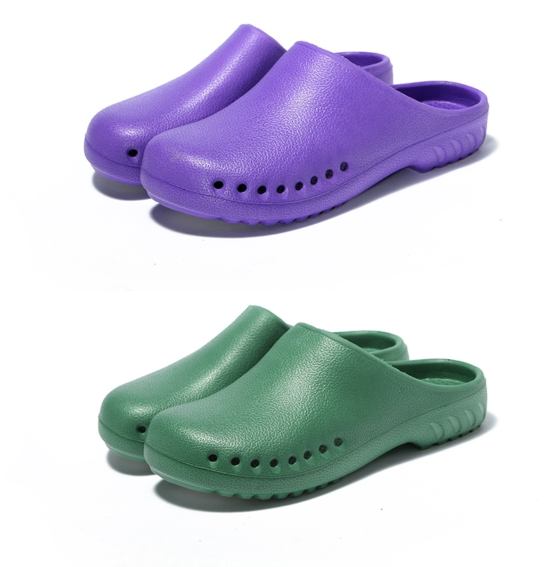 Surgical shoes for men and women in the operating room, non-slip Baotou intensive care unit doctors and nurses medical care large size Crocs