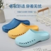 Surgical shoes for men and women in the operating room, non-slip Baotou intensive care unit doctors and nurses medical care large size Crocs 