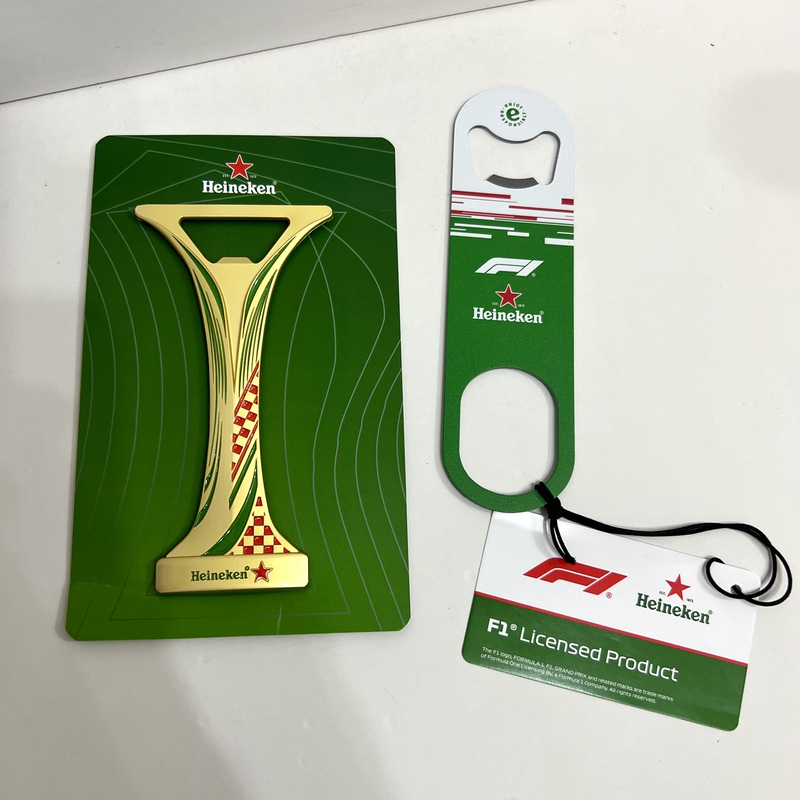 Heineken F1 Stainless Steel Bottle Opener Portable Bottle Opener Shanghai F1 Racing Style Keychain F1 Trophy Opener Heineken F1 Stainless Steel Bottle Opener Portable Bottle Opener Shanghai F1 Racing Style Keychain F1 Trophy Opener