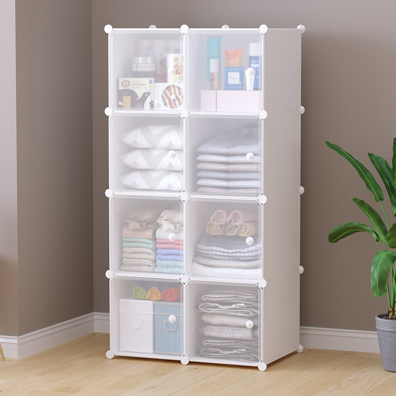 Children's clothes contain cabinets plastic lockers baby clothes cleaning household debris snack drawer cabinet