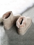 环球 Утепленные зимние короткие сапоги, универсальная обувь, 2023