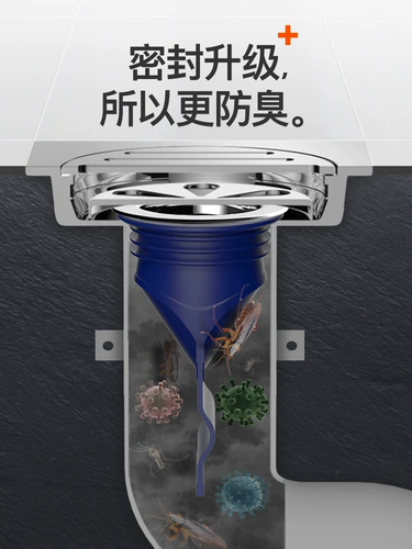 Антидеодорное дренажное дренаж Силиконовый сердечник Туалет Нижний канал