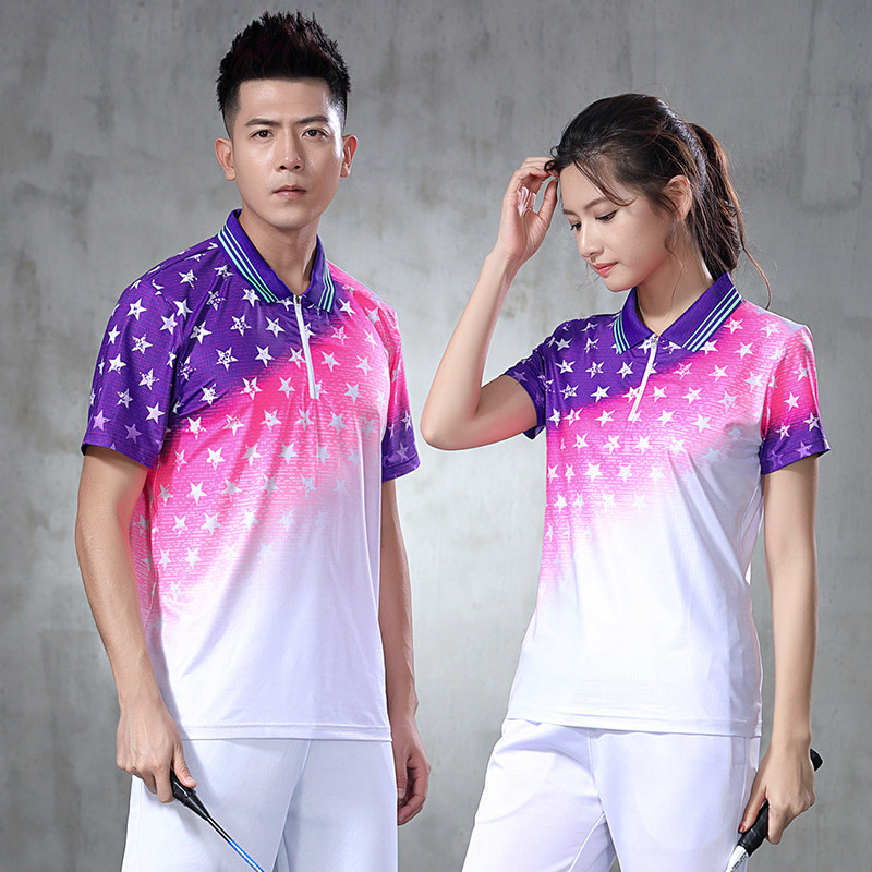 Sports Suit Men And Women Spring Summer Air Volleyball Training Competition Special Clothing Short Sleeve Long Pants Tennis shuttlecock Shuttlecock Uniform