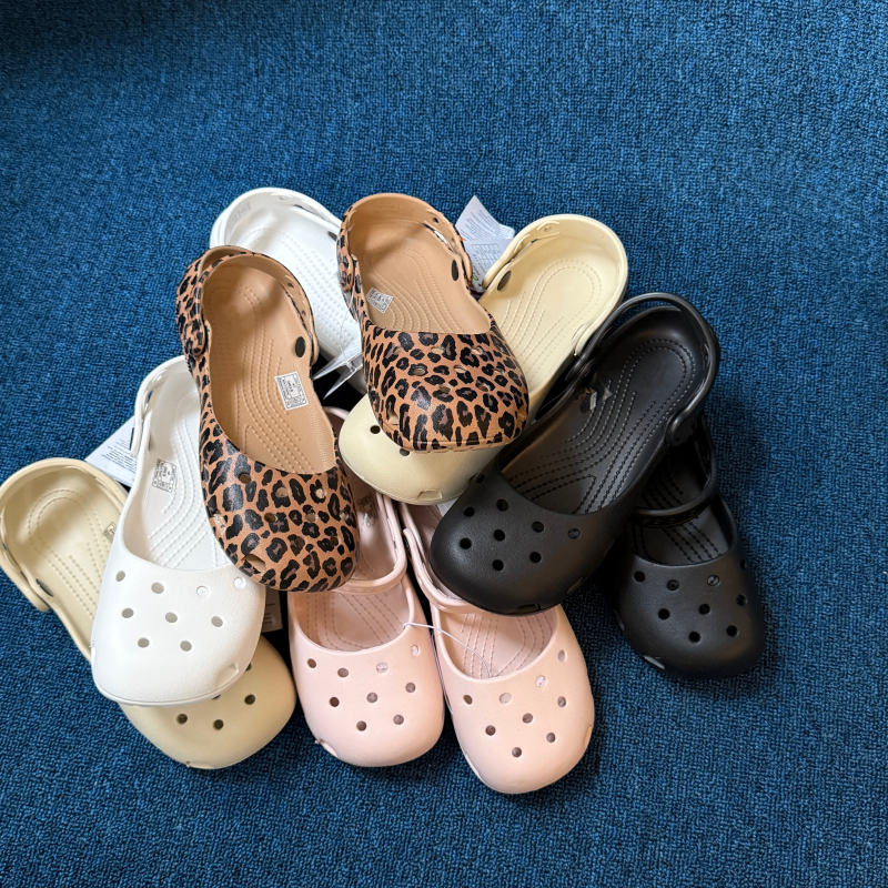 5/6 Orders Privately Processed, Croslite Material, Ultra-Light Ballet Dance Perforated Sandals and Slippers