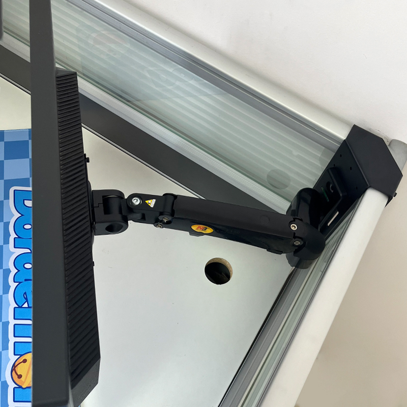 Monitor Corner Bracket, Computer Display Corner Mount, Workstation Partition Screen Corner High-End Auxiliary Bracket