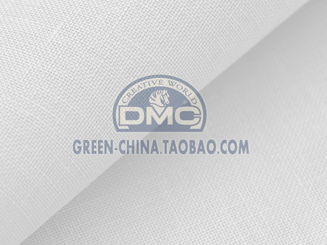 DIY embroidery fabric: French DMC25CT 28CT linen embroidery fabric, bleached L5200 (30% off for large quantity)