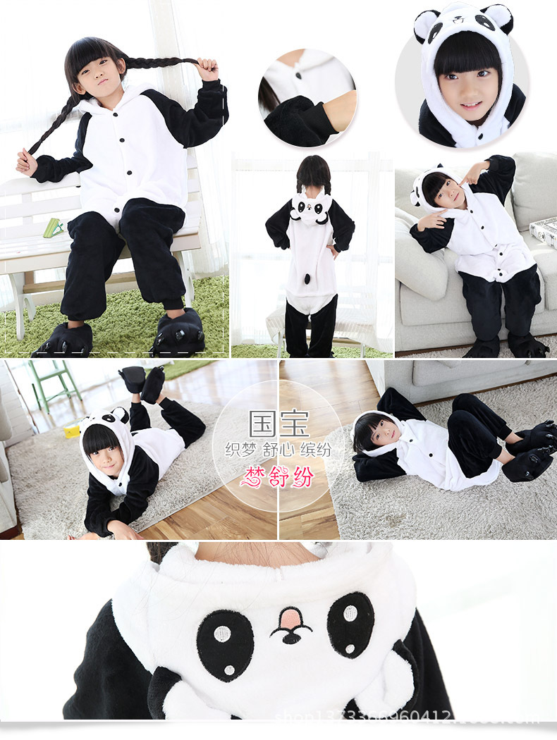 Đồ ngủ động vật khủng long quần áo dính liền trẻ em trai cá sấu flannel bé phim hoạt hình cô gái mùa đông dịch vụ nhà bộ đồ liền quần hình thú bé trai