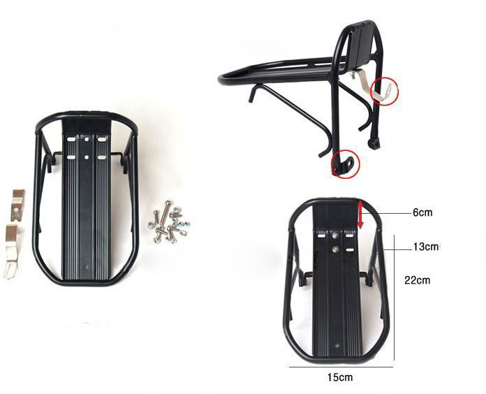 Porte-bagages pour vélo ROCES - Ref 2411732 Image 7