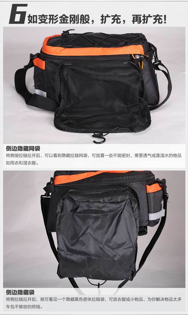 Sacoche pour vélo mixte JAKROO - Ref 2211776 Image 16