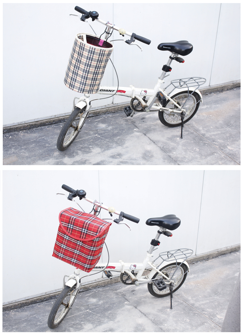 Panier pour vélo JAKROO en toile - Ref 2258134 Image 9