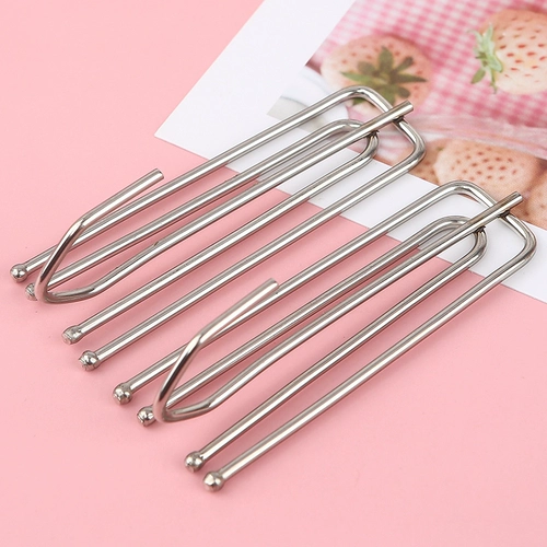 Занавеска соединенная четырехвокрыла крюк для одиночной крюк из нержавеющей стали металлической занавес