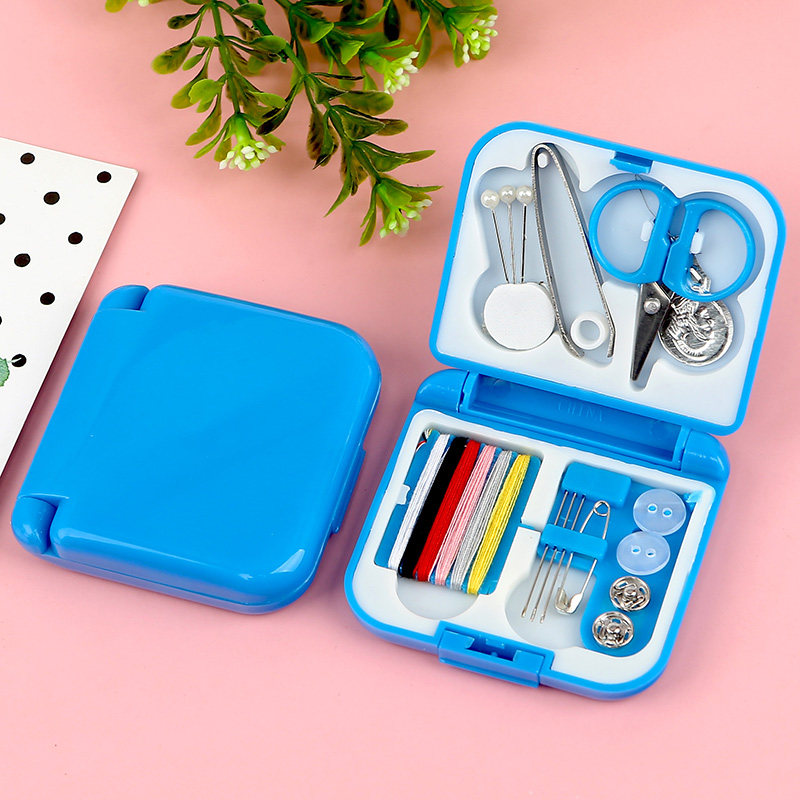 Small number of needlework sleeves Mini carry-type needle wire box travel carrying stitches wire box needle stitches Stitch Complement Suit