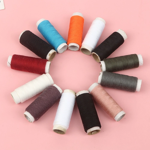 12 Цветные полиэфирные швейные швейные швейные машины.