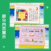 2026 New Style Desk Calendar: Fun and Creative Office Desktop Decoration, Countdown Student Check-In Notebook, Memo Planner, Monthly Calendar