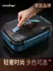 Lunch box Partition type Office worker bento box Primary school student plate grid Light portable large capacity with tableware set