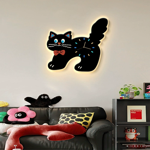 Настенные креативные часы для гостиной, бра, премиум класс, популярно в интернете