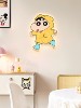 Cream-Style Crayon Shin-Chan Wall Clock 2026 New Model High-End Cartoon Living Room Bedroom Home Wall Clock
