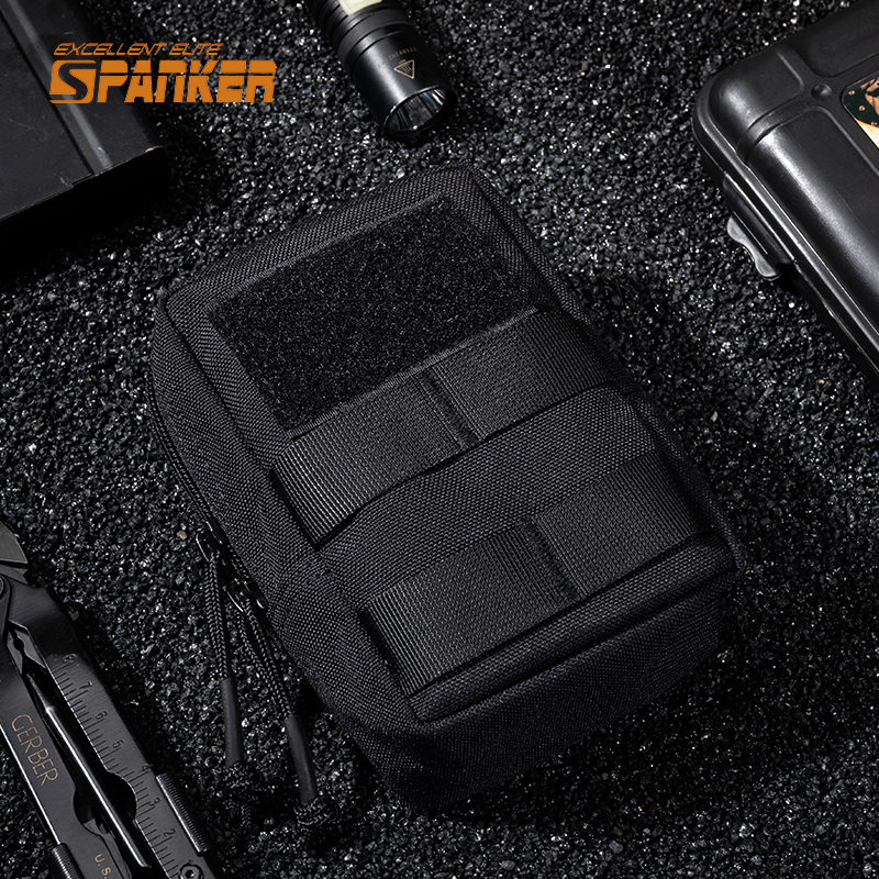 Out-of-the-crowd tactics molle hanging bag commuter bag Wearing belt fanny pack EDC mobile phone bag Storage bag sundries coin purse