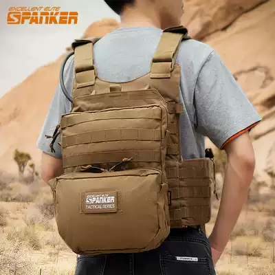 Out-of-the-crowd tactical vest water bag bag molle accessories Sundries accessories expansion pack Military fan supplies Outdoor equipment