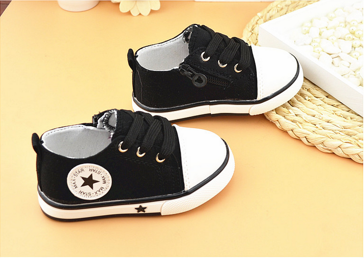 Chaussures enfants en toile suture de voiture pour printemps - semelle tendon - Ref 1037330 Image 11