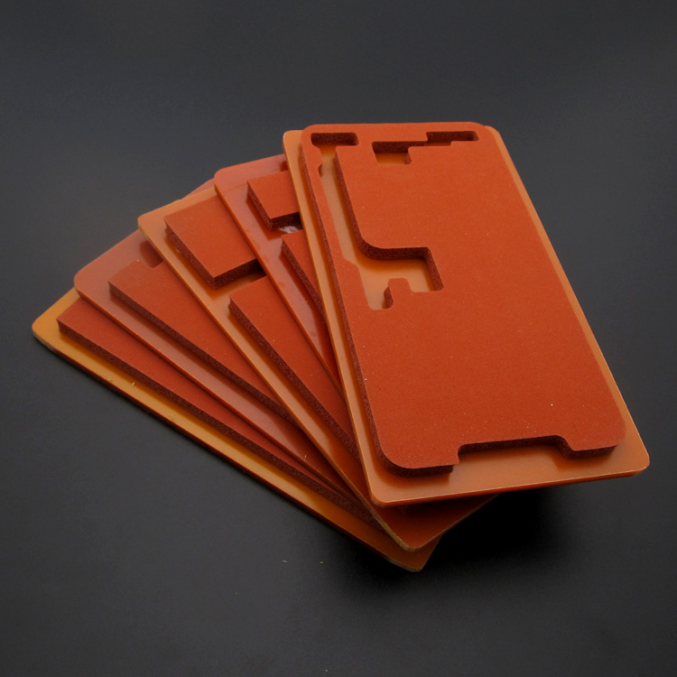Apple X MAX 8 thế hệ 6 thế hệ 7Plus tích hợp nắp định vị khuôn định vị Miếng dán áp lực màn hình - Tự làm khuôn nướng khay làm bánh