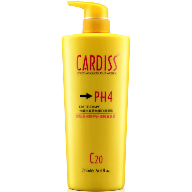  QINYE CARDIS ROSE PROTEIN REPAIR REDUCING ACID PH4 CONDITIONER HAIR MASK INVERTED FILM 750ML