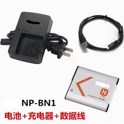 소니 DSC-W310 W320 W330 W510 W520 카메라 NP-BN1 배터리 + 충전기에 적합합니다.