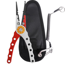 Aluminium alloy multifunction phishing pliers long mouth special road subpliers control fisher sea fishing anti-rust fishing hook pliers