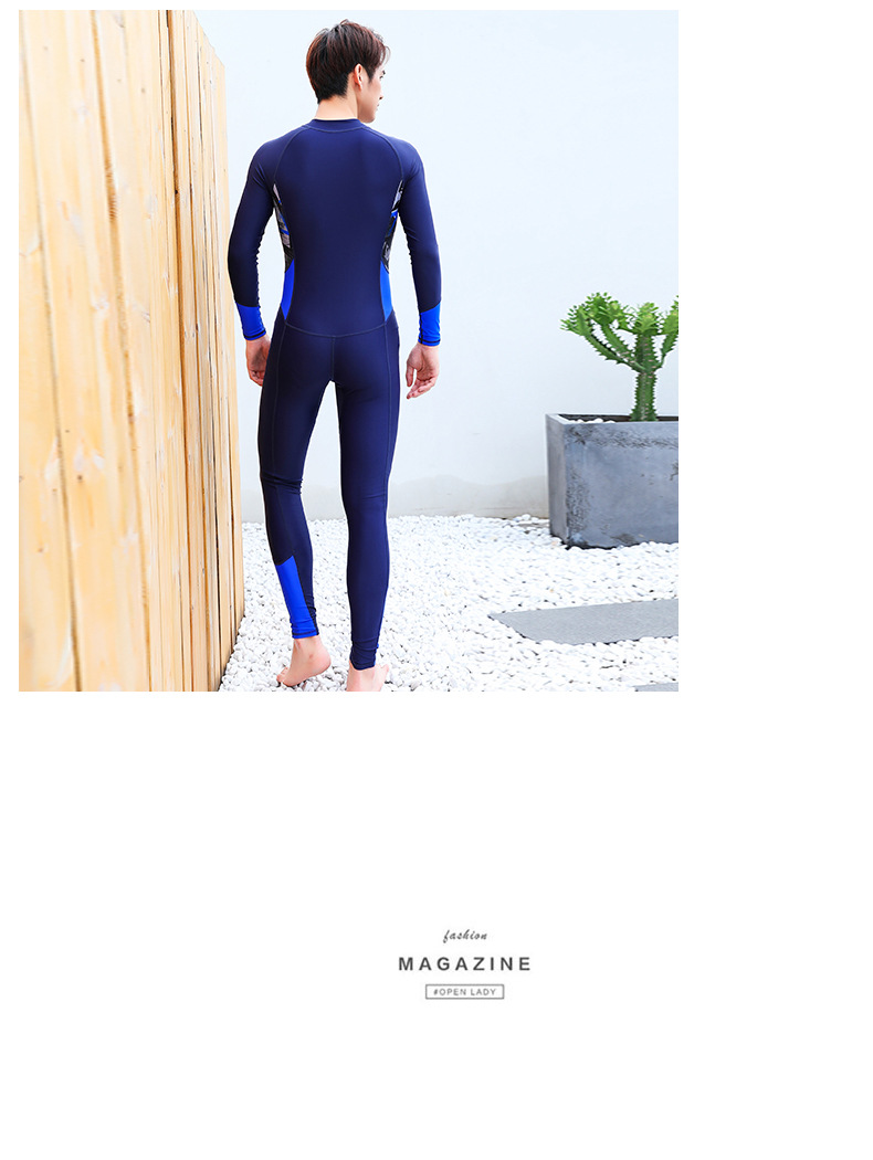 2019 body sứa nam phù hợp với áo tắm áo tắm một mảnh phù hợp với kem chống nắng nhanh khô đào tạo thanh niên XL - Nam bơi đầm quần bơi nam tam giác