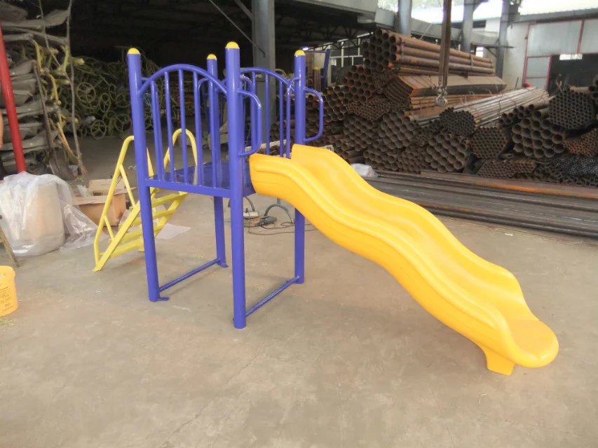 Children's slide combination Xinjianle indoor single heightened and extended bed kindergarten simple outdoor fitness path