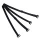 55 Extra Long Thin 1.0cm Solid Color Invisible Bra with Anti-Slip Back Straps, Cross Halter Neck, Solid Color, Can Be Worn as Outerwear