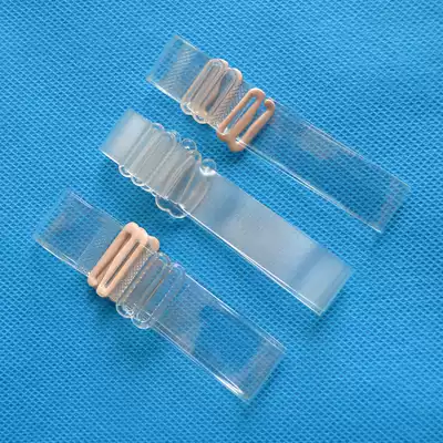 2 pairs of transparent shoulder straps, invisible straps, bras, incognito straps, adjustable underwear, non-slip one-word collar, iron-free and non-magnetic