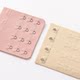Four-Breasted Seamless Intimates Black Extension Buckle Spacing 1.9cm Bra Extension Buckle 4-Button Invisible Flesh-Colored Buckle